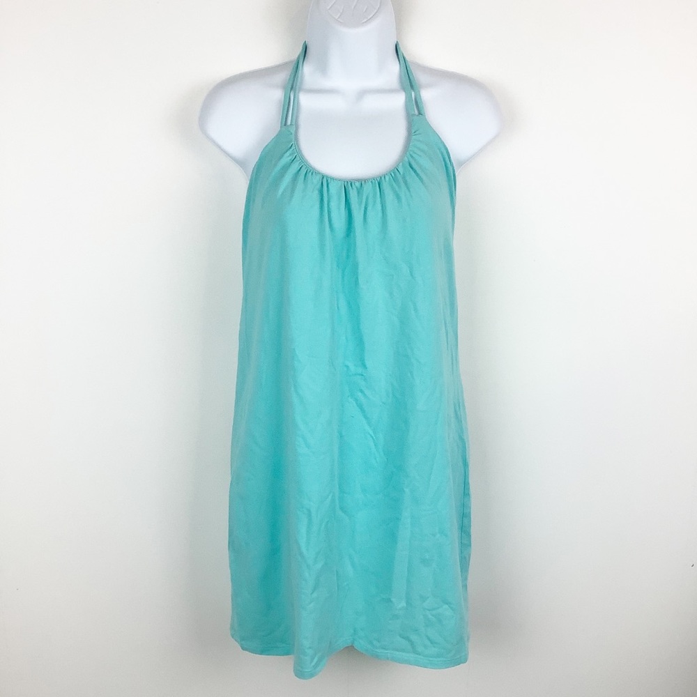 Victoria's Secret Bra Top Halter Draped Mini Dress Beach Cover Up - Picture 2 of 9